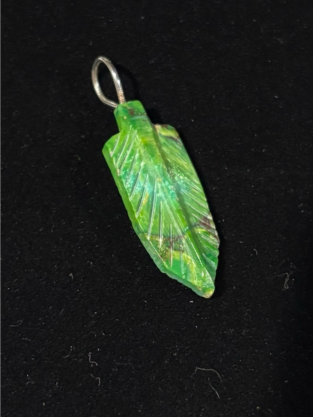 Navajo handmade arrow charm